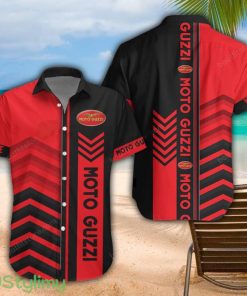 Moto-Guzzi Red Hawaiian Shirt Men Women Beach Gift Custom Name Product Photo 1