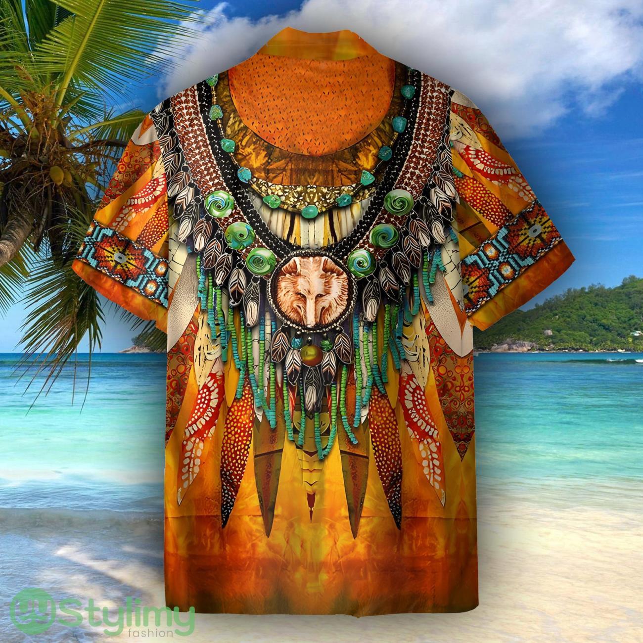 Native American Indigenous Cosplay Costume Hawaiian Shirt For Men Women 2 Native American Indigenous Cosplay Costume Hawaiian Shirt For Men Women Product Photo 2