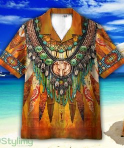 Native American Indigenous Cosplay Costume Hawaiian Shirt For Men Women Product Photo 1