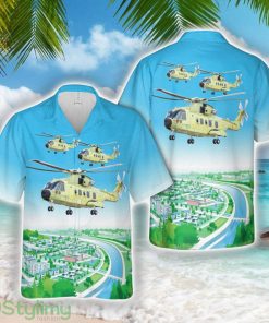 NAWSARH (Norwegian All-Weather Search and Rescue Helicopter) Summer Shirt 3D Hawaiian Shirt Product Photo 1