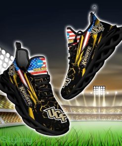 NCAA UCF Knights Logo And Flag Custom Name Max Soul Shoes Gift For Fan Product Photo 1