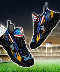 NCAA UCLA Bruins Logo And Flag Custom Name Max Soul Shoes Gift For Fan Product Photo 1