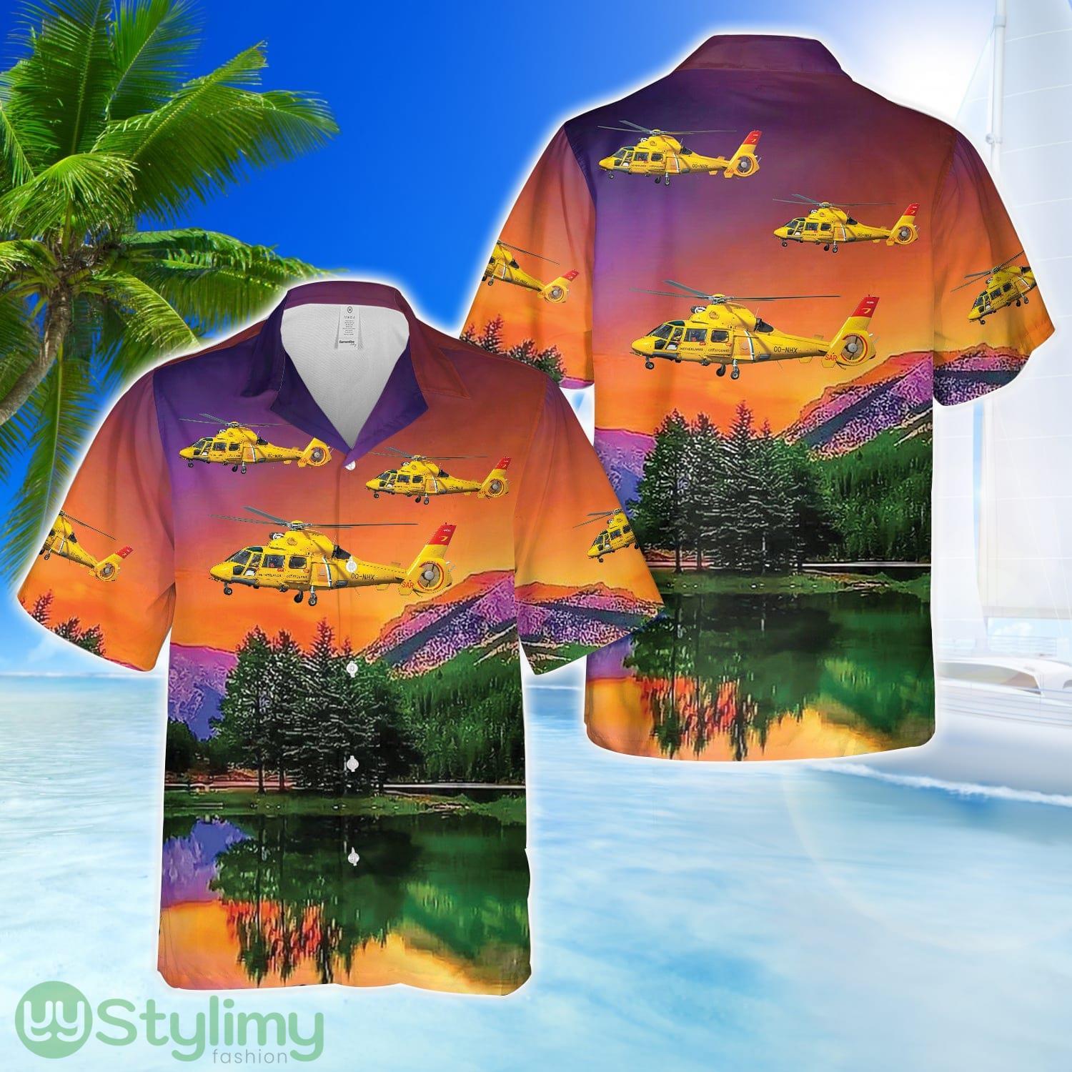 Netherlands Coast Guard Aérospatiale SA 365N3 Dauphin 2 Hawaii Shirt 3D All Over Printed 2 Netherlands Coast Guard Aérospatiale SA 365N3 Dauphin 2 Hawaii Shirt 3D All Over Printed Product Photo 1