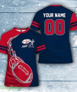 New England Patriots Nfl 3D All Over Printed T Shirts Custom Name And Number Shirts For Cool Fans Product Photo 1