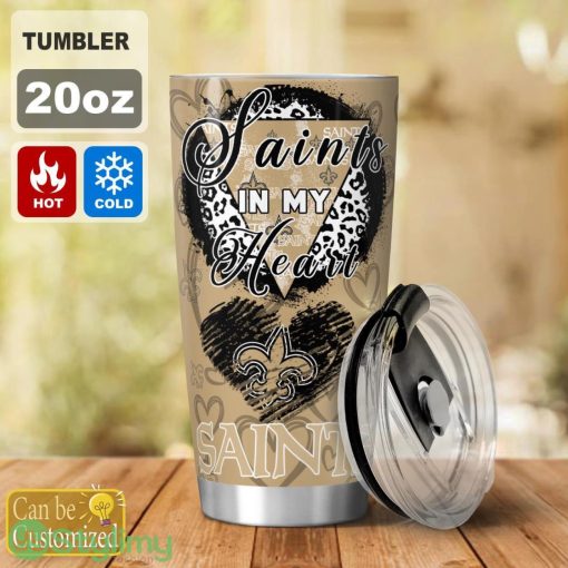 New Orleans Saints is my Love Personalized Tumbler Cute Gift Product Photo 3