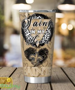 New Orleans Saints is my Love Personalized Tumbler Cute Gift Product Photo 1