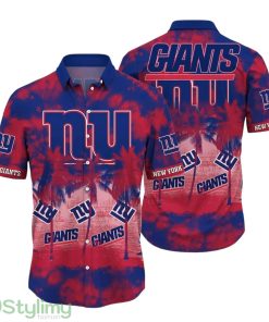 New York Giants NFL Hawaiian Shirt Tropical Pattern Graphic Summer Gift For Fans Product Photo 1