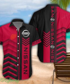 Nissan Red Hawaiian Shirt Men Women Beach Gift Custom Name Product Photo 1
