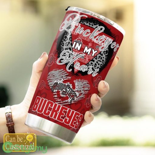 Ohio State Buckeyes is my Love Personalized Tumbler Cute Gift Product Photo 2