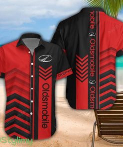 Oldsmobile Red Hawaiian Shirt Men Women Beach Gift Custom Name Product Photo 1