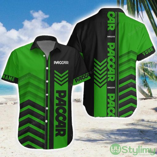 Paccar Green Hawaiian Shirt Men Women Beach Gift Custom Name