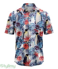 Penguin Tropical Hawaiian Shirt Short Sleeves Shirt Beach Gift Product Photo 1