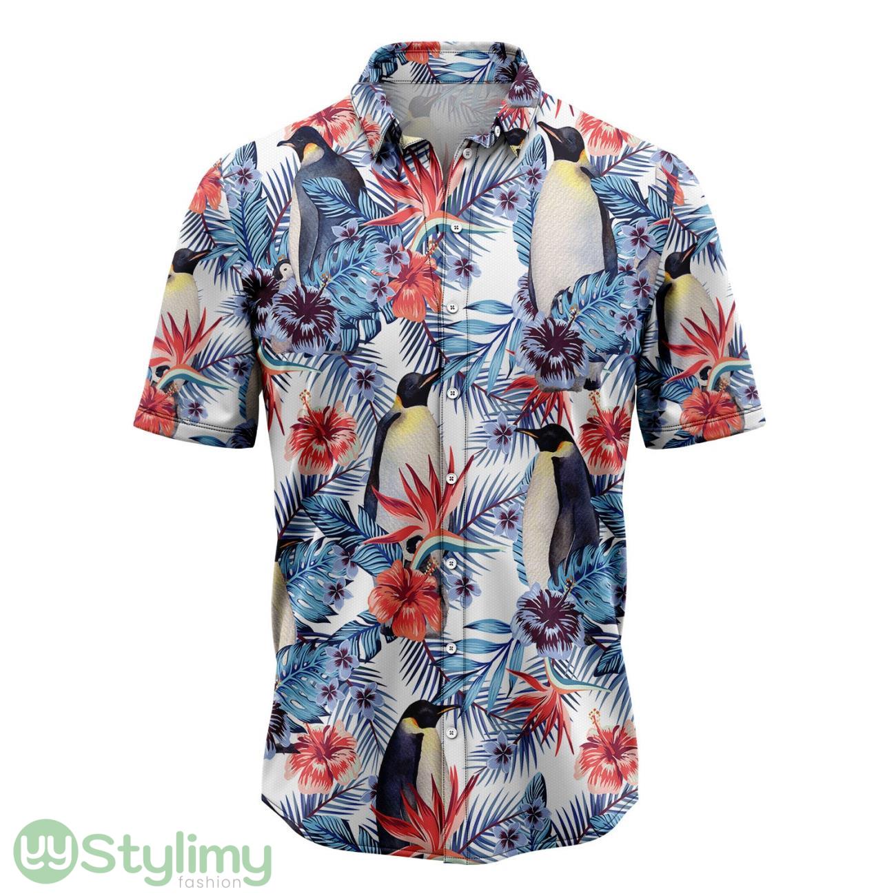 Penguin Tropical Hawaiian Shirt Short Sleeves Shirt Beach Gift 2 Penguin Tropical Hawaiian Shirt Short Sleeves Shirt Beach Gift Product Photo 1