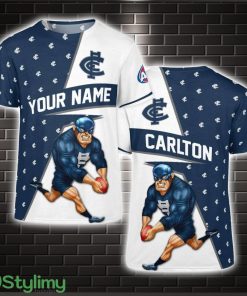 Personalized AFL CarltonFC 3D T-Shirt Limited For Fans Product Photo 1