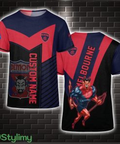 Personalized AFL Melbourne 3D T-Shirt Limited For Fans Product Photo 1