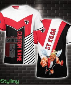 Personalized AFL St Kilda 3D T-Shirt Limited For Fans Product Photo 1
