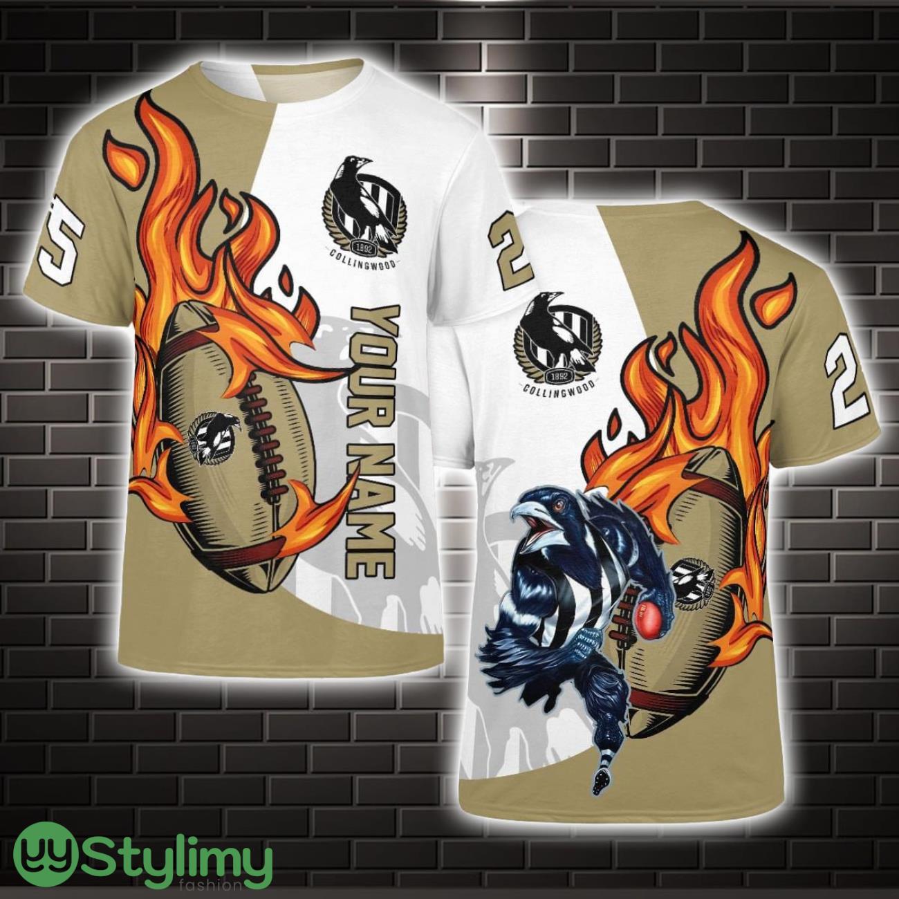 Personalized Collingwood AFL 3D T-Shirt Limited For Fans 2 Personalized Collingwood AFL 3D T-Shirt Limited For Fans Product Photo 1