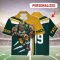 Personalized Name Green Bay Packers Football Team 3D Hawaiian Shirt Product Photo 2