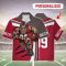 Personalized Name Tampa Bay Buccaneers Football Team 3D Hawaiian Shirt Product Photo 2