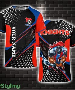 Personalized NRL Newcastle Knights 3D T-Shirt Limited For Fans Product Photo 1