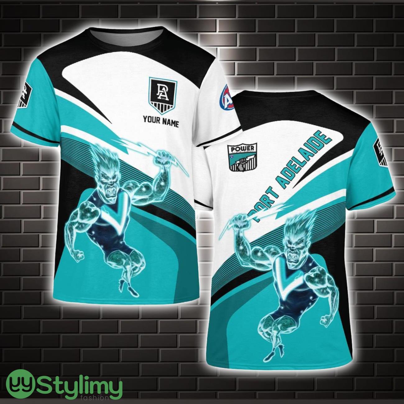 Personalized Port Adelaide AFL 3D T-Shirt Limited For Fans 2 Personalized Port Adelaide AFL 3D T-Shirt Limited For Fans Product Photo 1