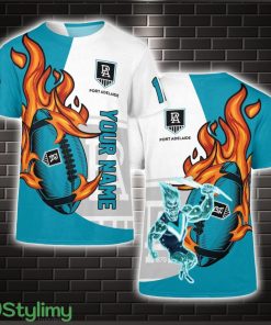 Personalized Port Adelaide AFL 3D T-shirt qd3 Product Photo 1