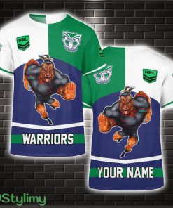 Personalized Warriors NRL 3D T-Shirt Limited For Fans Product Photo 1