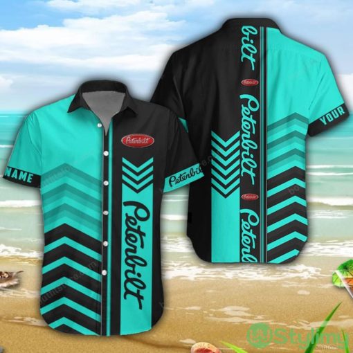 Peterbilt 3D Printing Shorts Sleeve Hawaiian Shirt Custom Name