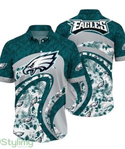 Philadelphia Eagles NFL Hawaii Shirt Aloha Floral Tropical Pattern This Summer For Fan Product Photo 1