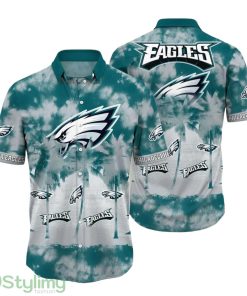 Philadelphia Eagles NFL Hawaiian Shirt Tropical Pattern Graphic Summer Gift For Fans Product Photo 1