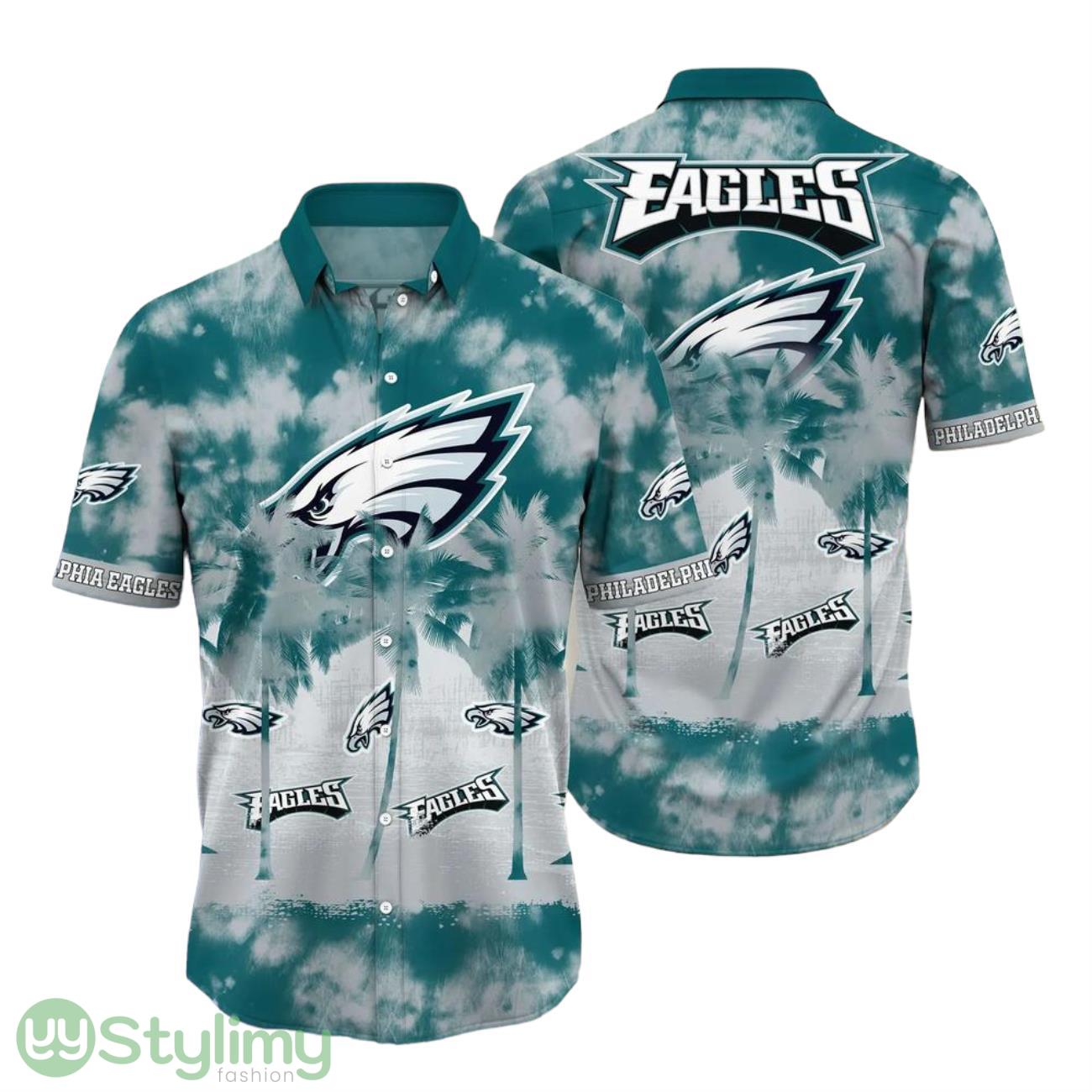 Philadelphia Eagles NFL Hawaiian Shirt Tropical Pattern Graphic Summer Gift For Fans 1 Philadelphia Eagles NFL Hawaiian Shirt Tropical Pattern Graphic Summer Gift For Fans Product Photo 1