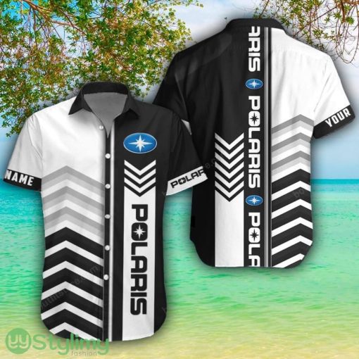 Polaris White Hawaiian Shirt Shorts Sleeve Beach Shirt Custom Name