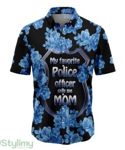 Police Mom Hawaiian Shirt For Men And Women Product Photo 1