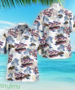 Pontoon, 4th Of July 3D Hawaiian Shirt Product Photo 1