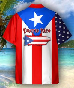 Puerto Rico Flag Unisex Short Sleeve Shirts Hawaiian Shirt For Men Women Product Photo 2