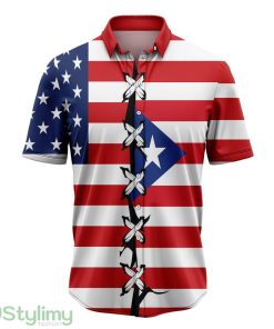 Puerto Rico Root Hawaiian Shirt Short Sleeves Shirt Beach Gift Product Photo 1
