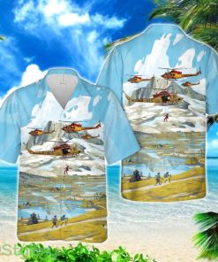 RCAF CH-146 Griffon 3D Printing Hawaiian Shirt Product Photo 1