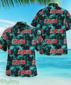 Richmond, Indiana, Richmond Fire Department 3D Hawaiian Shirt Product Photo 1