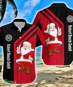 Robert Bosch GmbH Logo Brand Hawaiian Shirt Santa Claus Chrismtas Gift Summer - Robert Bosch GmbH Logo Brand Hawaiian Shirt Santa Claus Chrismtas Gift Summer