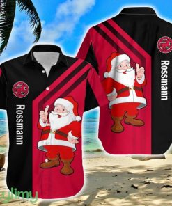 Rossmann Logo Brand Hawaiian Shirt Santa Claus Chrismtas Gift Summer - Rossmann Logo Brand Hawaiian Shirt Santa Claus Chrismtas Gift Summer