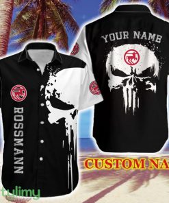 Rossmann Top Logo Brand Hawaiian Shirt Skull Gift Summer Custom Name - Rossmann Top Logo Brand Hawaiian Shirt Skull Gift Summer Custom Name