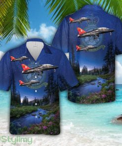 Royal Air Force British Aerospace Hawk T.1A XX221 Of No. 100 Squadron RAF 3D Hawaiian Shirt Product Photo 1