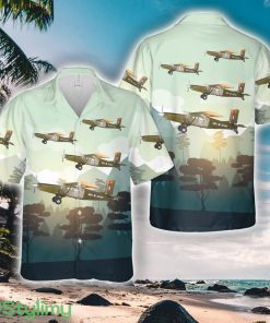 Royal Australian Army Aviation Corps Pilatus PC-6 Turbo Porter A14-690 “Nui Dat” Beach Hawaiian Shirt Product Photo 1