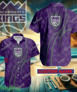 Sacramento Kings Custom Name Hawaiian Shirt New For Men Women Fans Gift - Sacramento Kings Custom Name Hawaiian Shirt New For Men Women Fans Gift