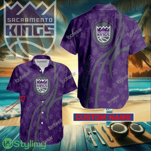 Sacramento Kings Custom Name Hawaiian Shirt New For Men Women Fans Gift - Sacramento Kings Custom Name Hawaiian Shirt New For Men Women Fans Gift