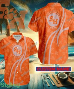 Sam Houston Bearkats Custom Name Hawaiian Shirt New For Men Women Fans Gift - Sam Houston Bearkats Custom Name Hawaiian Shirt New For Men Women Fans Gift