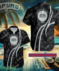San Antonio Spurs Custom Name Hawaiian Shirt New For Men Women Fans Gift - San Antonio Spurs Custom Name Hawaiian Shirt New For Men Women Fans Gift