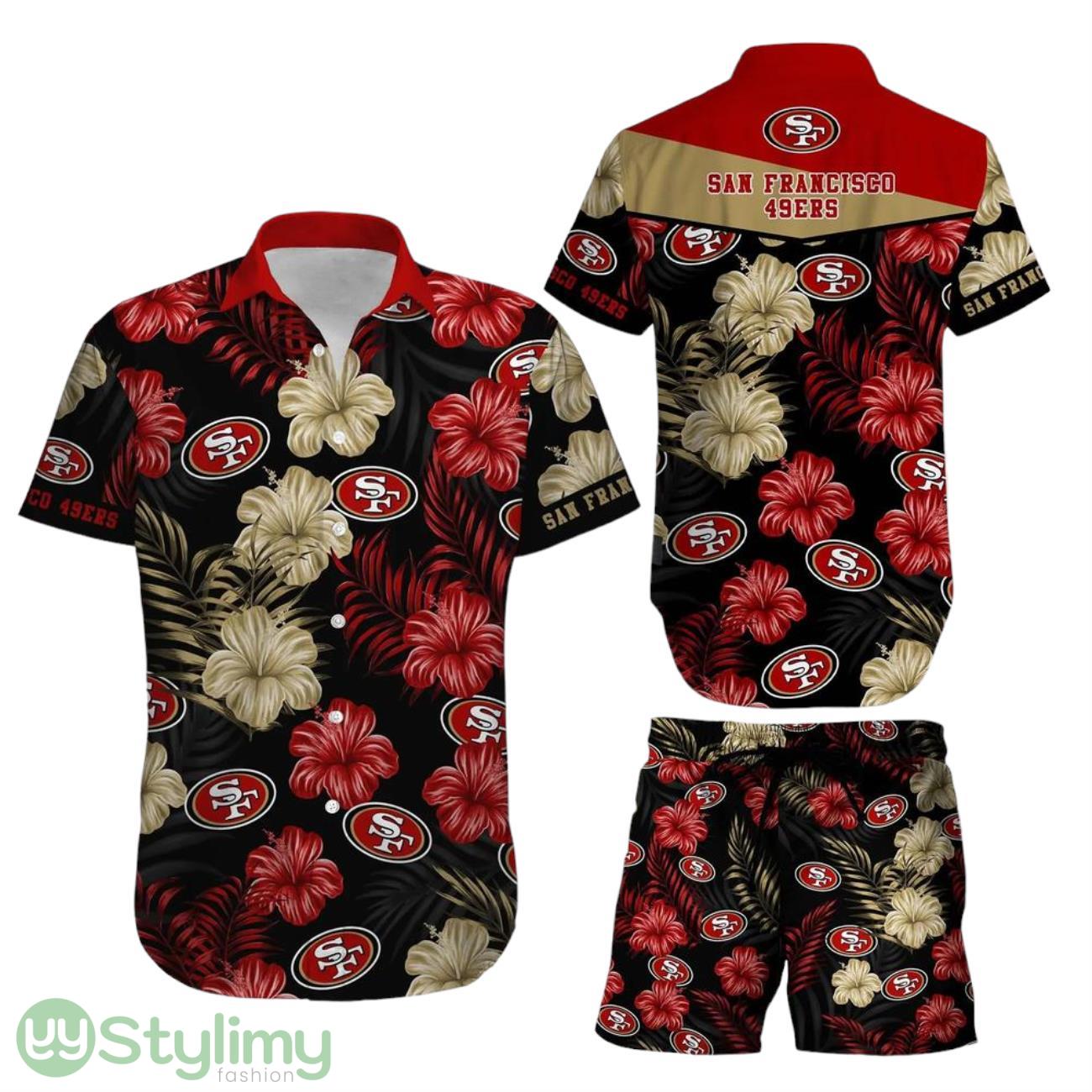 San Francisco 49ers NFL Football Retro Sunset Hawaii Hawaiian Shirt Short Summer Gift 2 San Francisco 49ers NFL Football Retro Sunset Hawaii Hawaiian Shirt Short Summer Gift Product Photo 1
