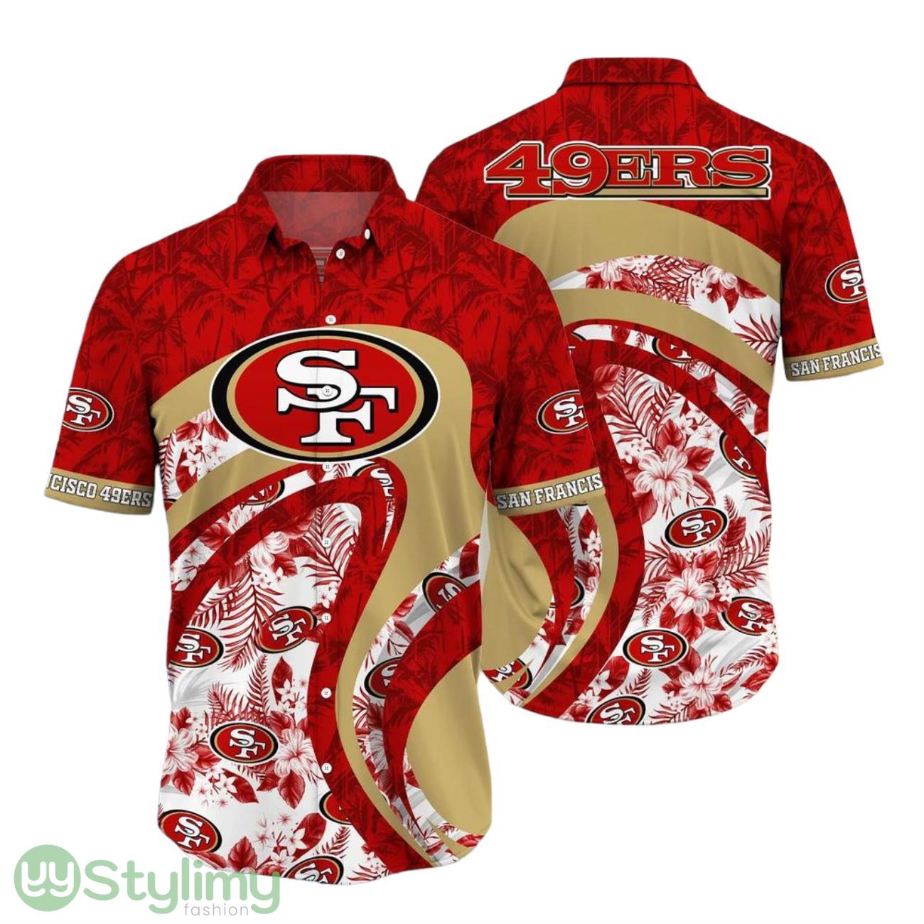 San Francisco 49ers NFL Hawaii Shirt Aloha Floral Tropical Pattern This Summer For Fan 2 San Francisco 49ers NFL Hawaii Shirt Aloha Floral Tropical Pattern This Summer For Fan Product Photo 1