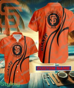 San Francisco Giants Custom Name Hawaiian Shirt New For Men Women Fans Gift - San Francisco Giants Custom Name Hawaiian Shirt New For Men Women Fans Gift